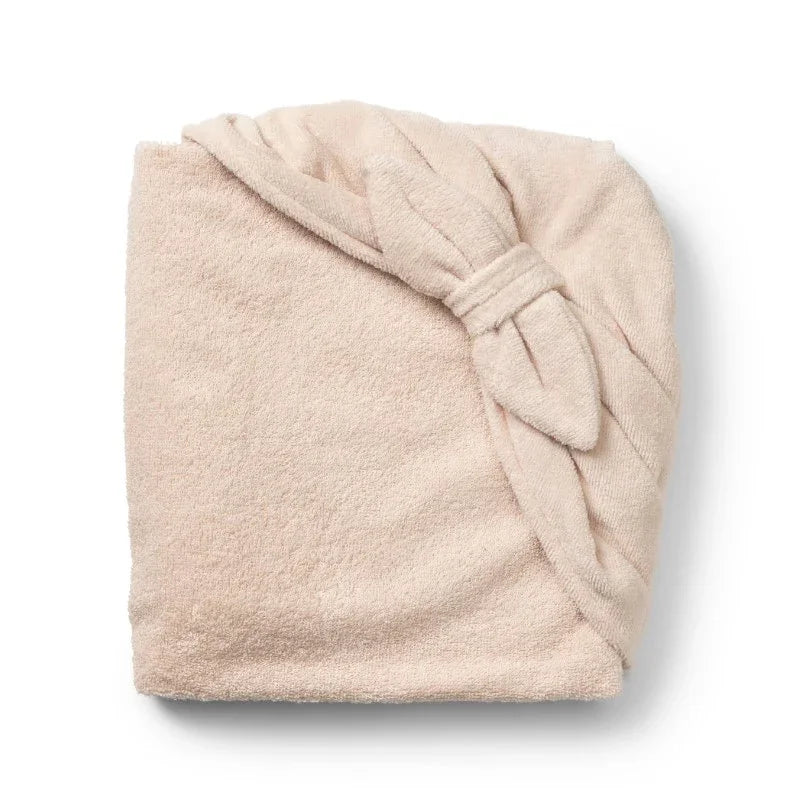 Elodie - Brisača s kapuco - Powder Pink Bow