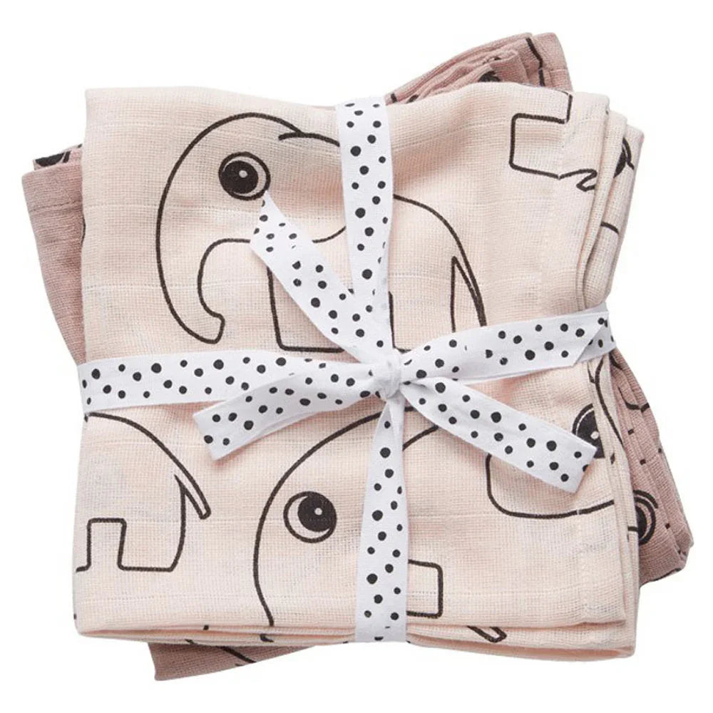 Done by Deer - Komplet tetra pleničk Contour - Powder - DBD1775 Luxbaby