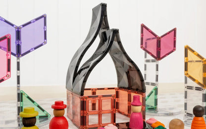 Connetix - Magnetne ploščice - Roads, Ramps & Intersections Pack (16 kosov)