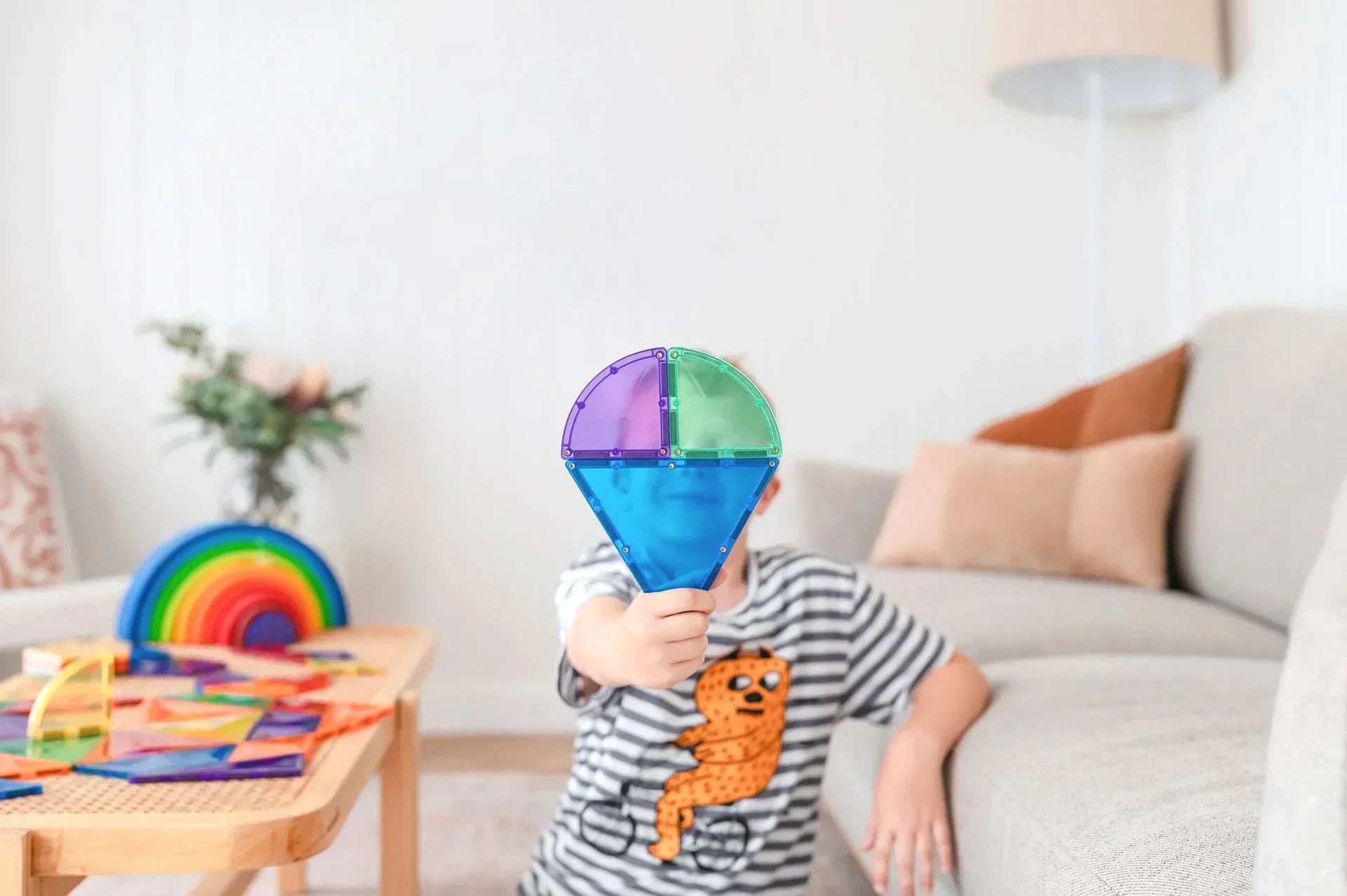 Connetix - Magnetne ploščice - Rainbow Shape Expansion pack (36 kosov)