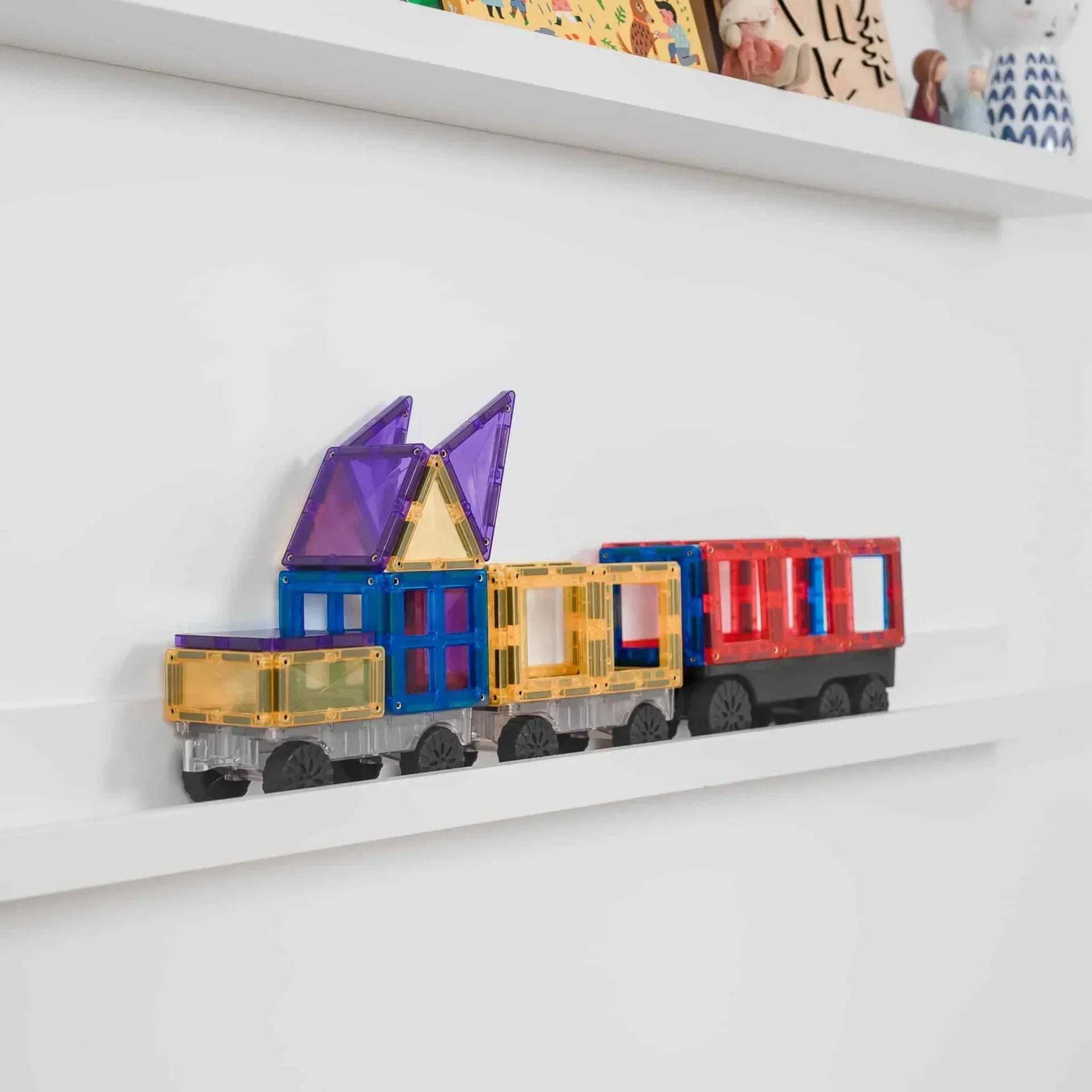 Connetix - Magnetne ploščice - Rainbow Transport Pack (50 kosov)