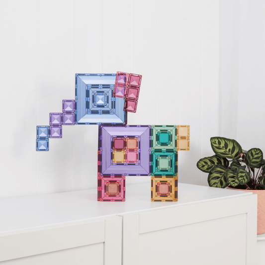 Connetix - Magnetne ploščice - Pastel Portal Pack (48 kosov)