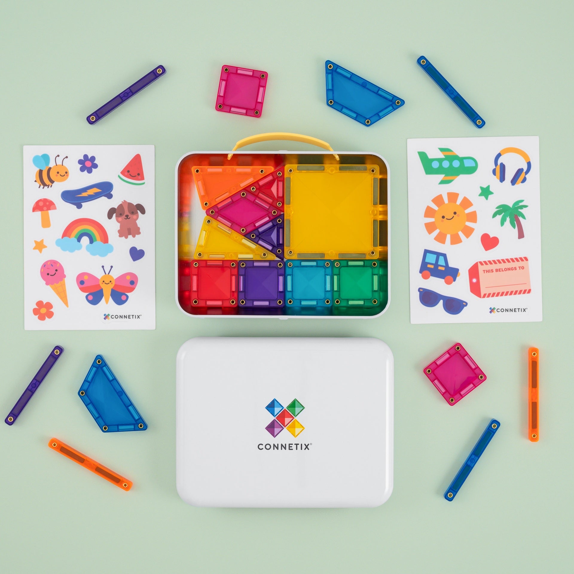 Connetix - Magnetne ploščice - Travel Mini Pack (32 kosov)