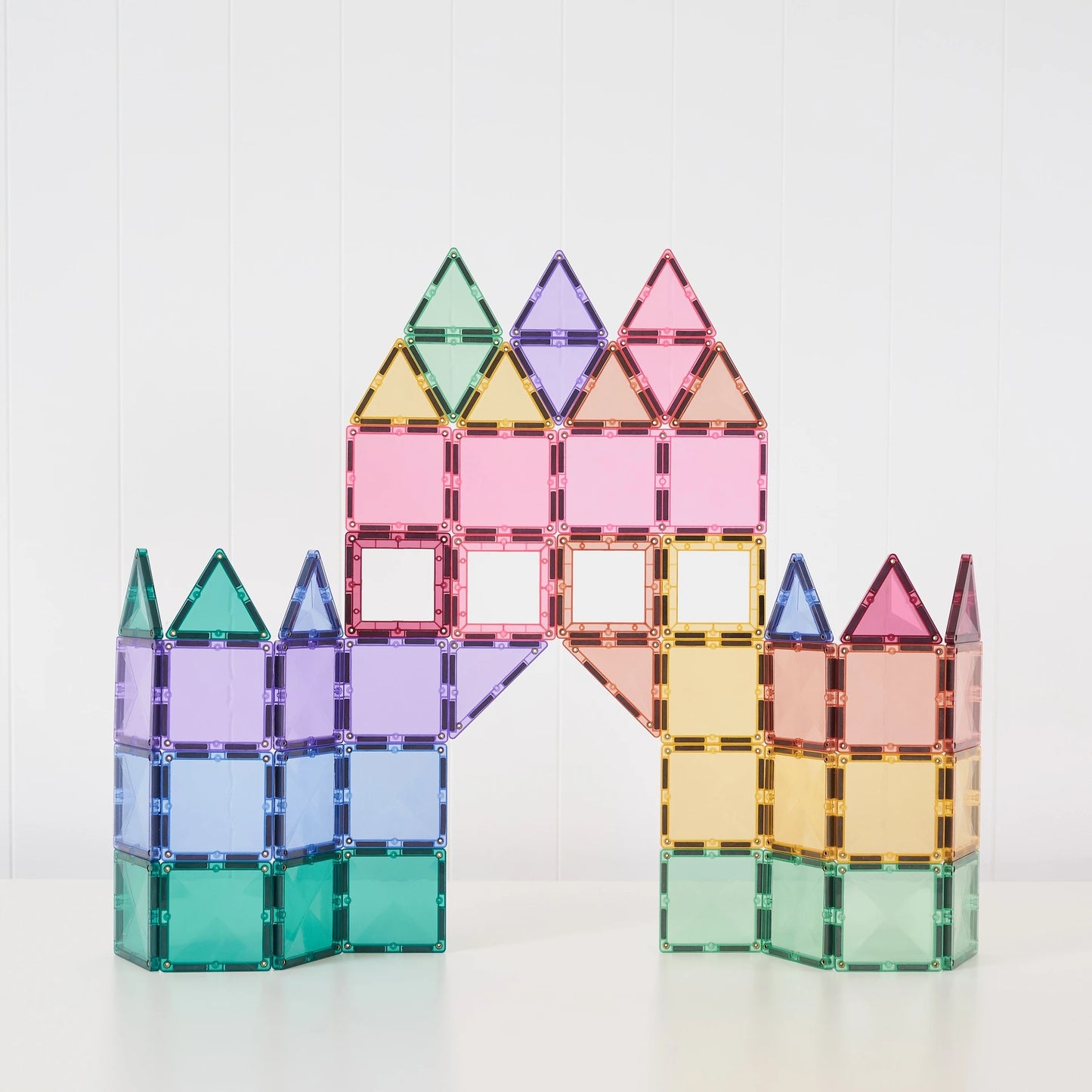 Connetix - Magnetne ploščice - Pastel Creative Pack (104 kosi)