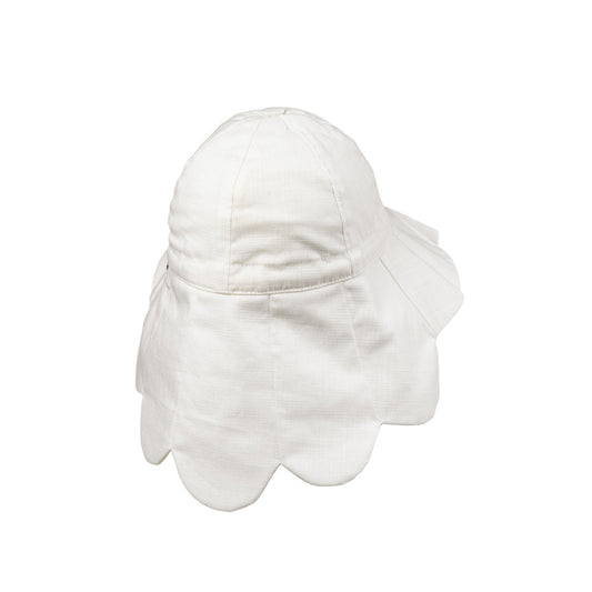 Elodie - Klobuček z UV zaščito - Vanilla White