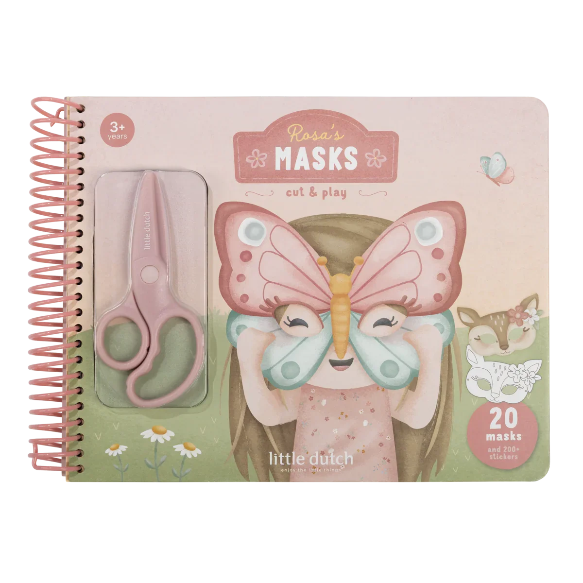 Little Dutch - Knjiga s škarjami - Rosa & Friends - Luxbaby