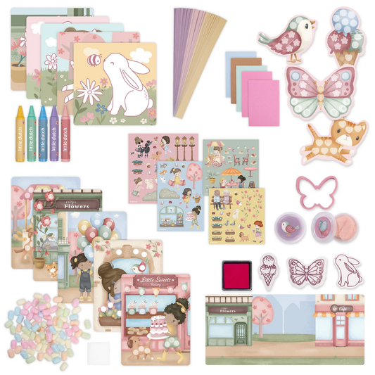 Little Dutch - Kreativna škatla XL - Rosa & Friends