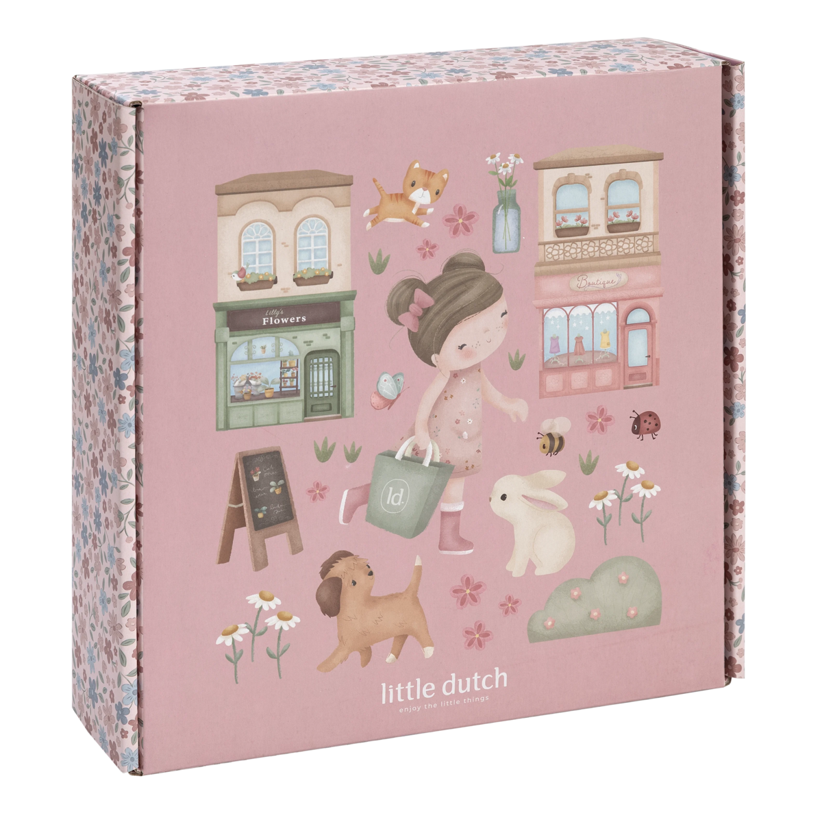 Little Dutch - Kreativna škatla XL - Rosa & Friends