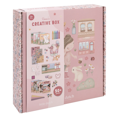 Little Dutch - Kreativna škatla XL - Rosa & Friends