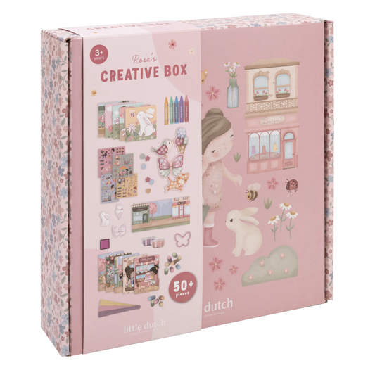 Little Dutch - Kreativna škatla XL - Rosa & Friends