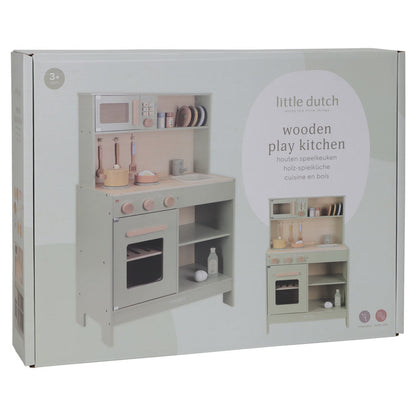 Little Dutch - Otroška lesena kuhinja - Mint