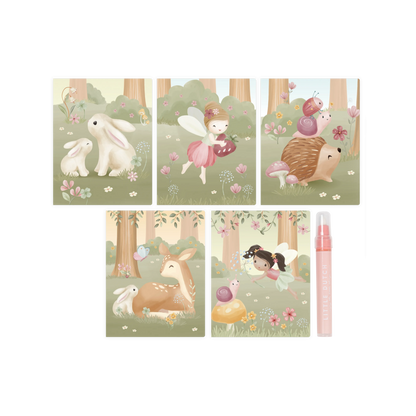 Little Dutch - Rosa Fairy Garden Water Magic book