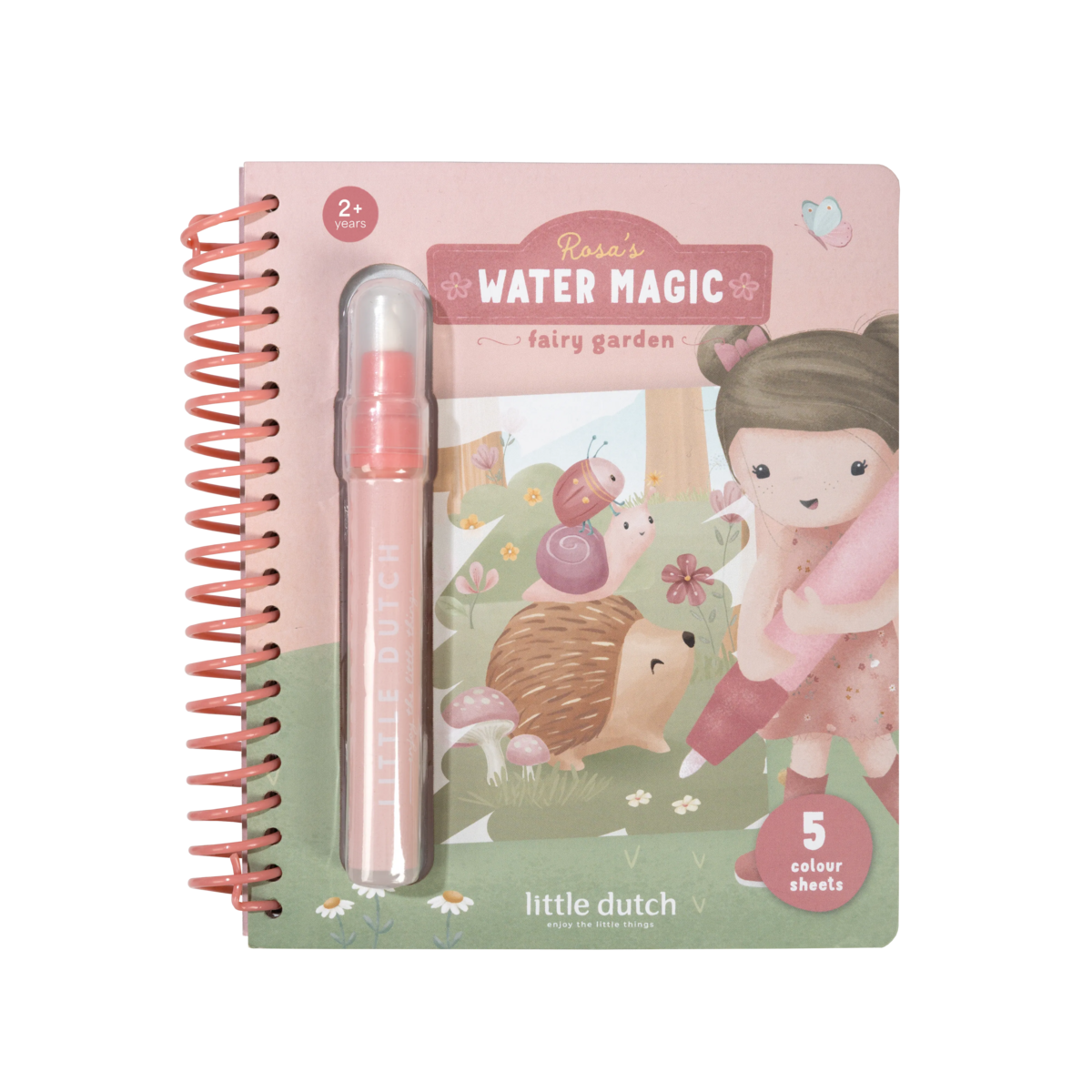 Little Dutch - Rosa Fairy Garden Water Magic book