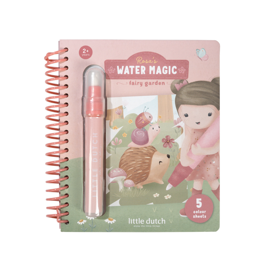 Little Dutch - Rosa Fairy Garden Water Magic book