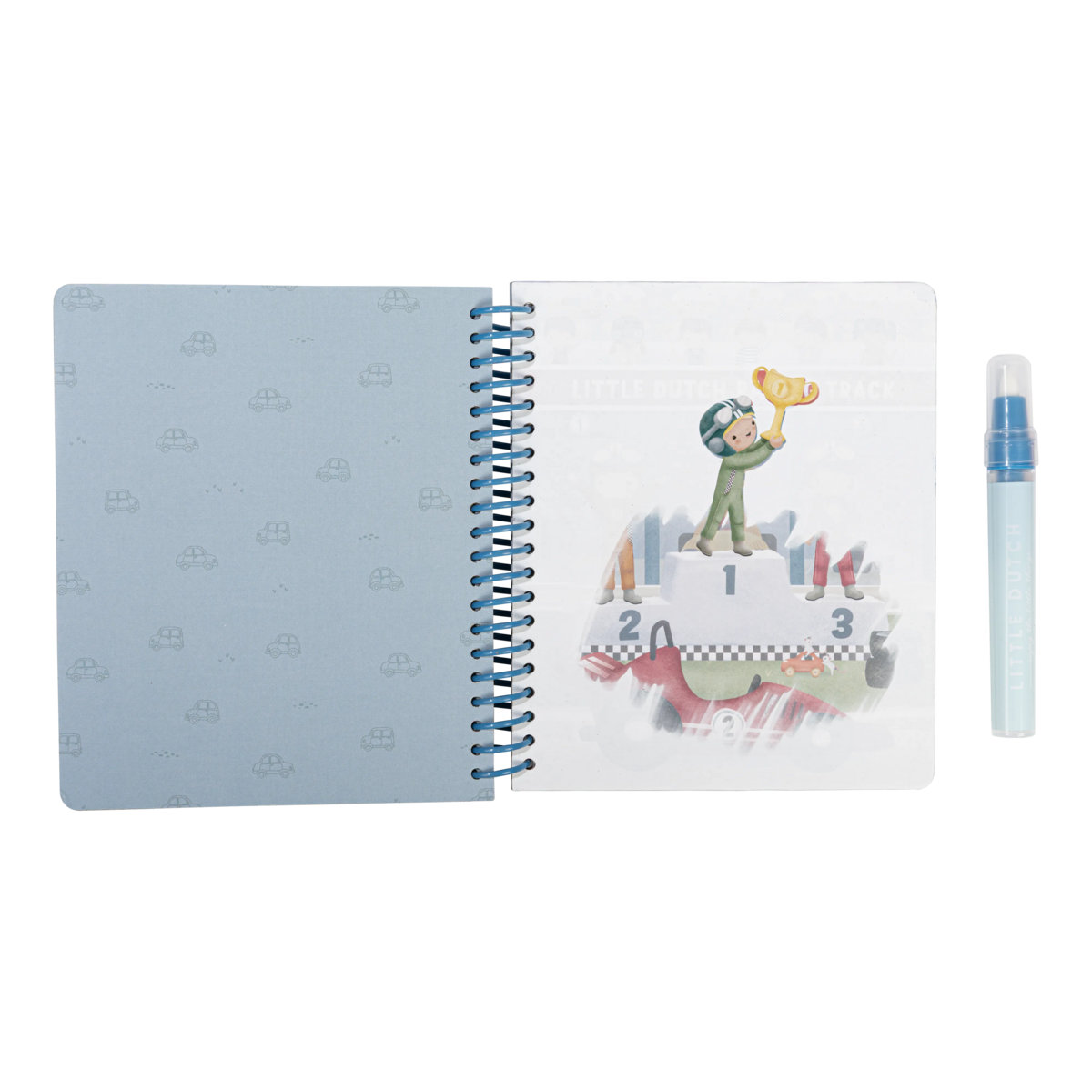 Little Dutch - Jim & Vehicles Water Magic book