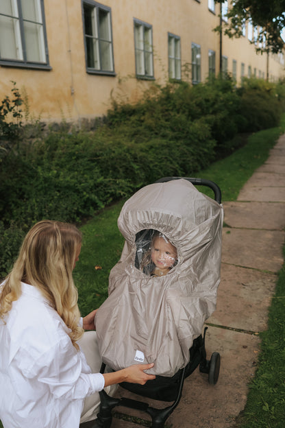 Elodie - Dežna zaščita za voziček - Tender Taupe