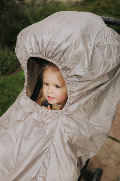 Elodie - Dežna zaščita za voziček - Tender Taupe