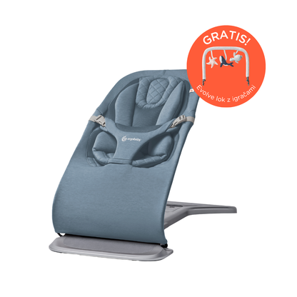 Ergobaby - Evolve Bouncer 3v1 - Oxford Blue