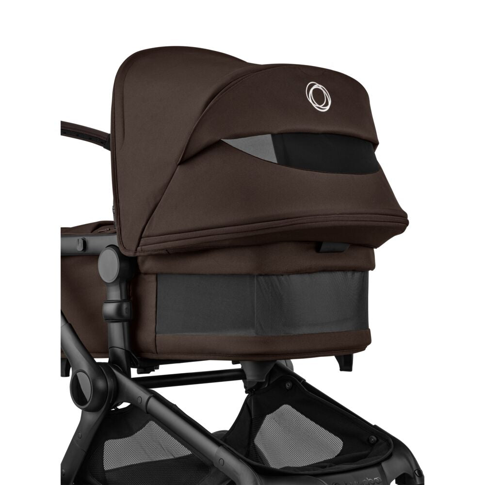 Bugaboo - Otroški voziček Fox 5 Renew Black/Cocoa Brown - Cocoa Brown (2v1)