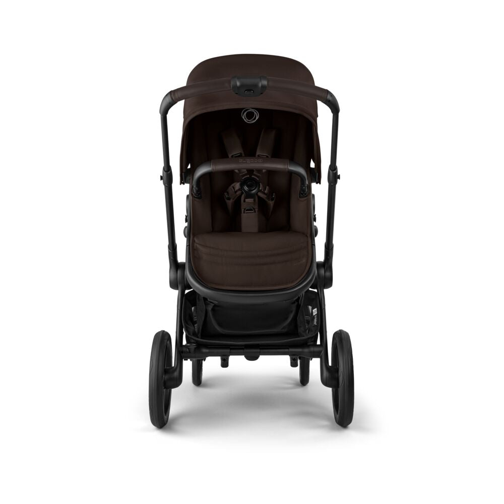 Bugaboo - Otroški voziček Fox 5 Renew Black/Cocoa Brown - Cocoa Brown (2v1)