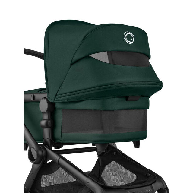 Bugaboo - Otroški voziček Fox 5 Renew Black/Fern Green - Fern Green (2v1)
