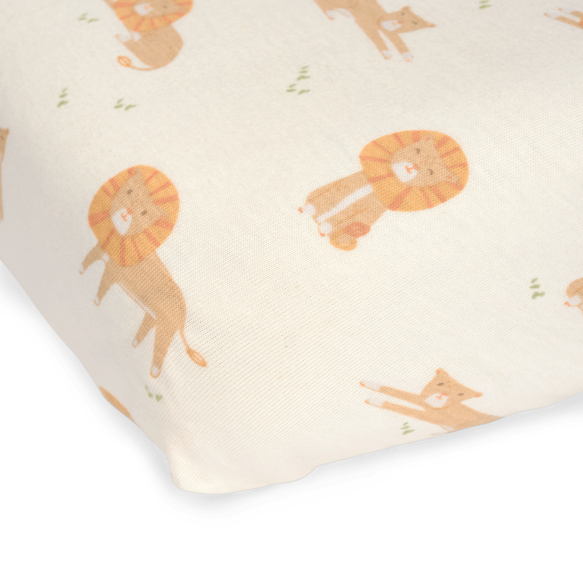 Little Dutch - Otroška napenjalna rjuha muslin - Safari Leo (60x120)