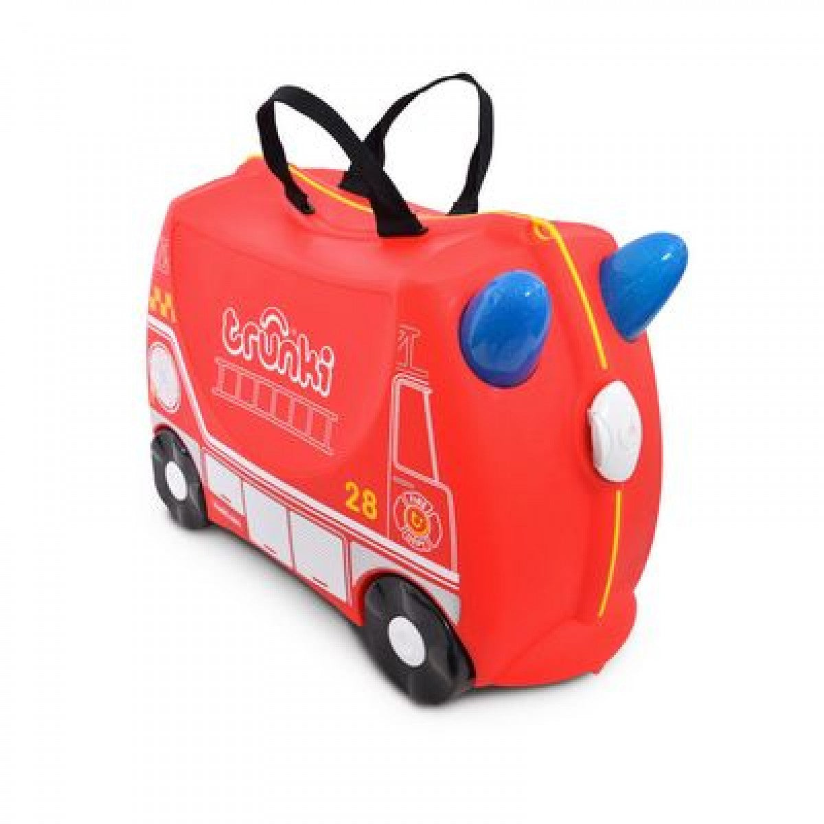 Trunki - Otroški kovček - Gasilec Frank + Odejica - T0254 Luxbaby