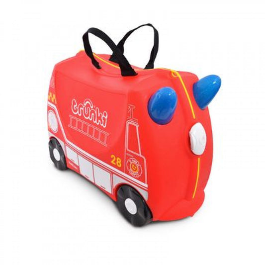 Trunki - Otroški kovček - Gasilec Frank + Odejica