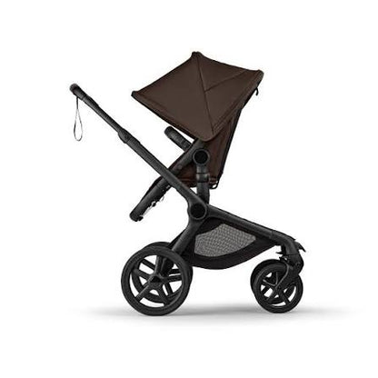 Bugaboo - Otroški voziček Fox 5 Renew Black/Cocoa Brown - Cocoa Brown (2v1)