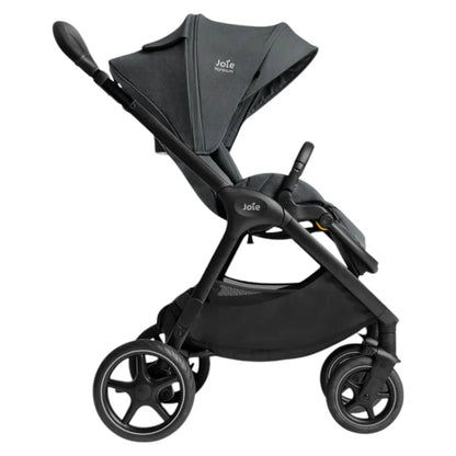 Joie® - Otroški voziček Finiti™ + i-Level™ Pro + IsoFix baza Encore - Signature Ebony (4v1)