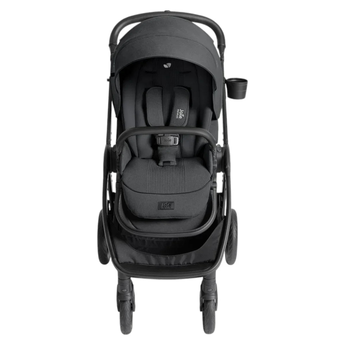 Joie® - Otroški voziček Finiti™ + i-Level™ Pro + IsoFix baza Encore - Signature Ebony (4v1)