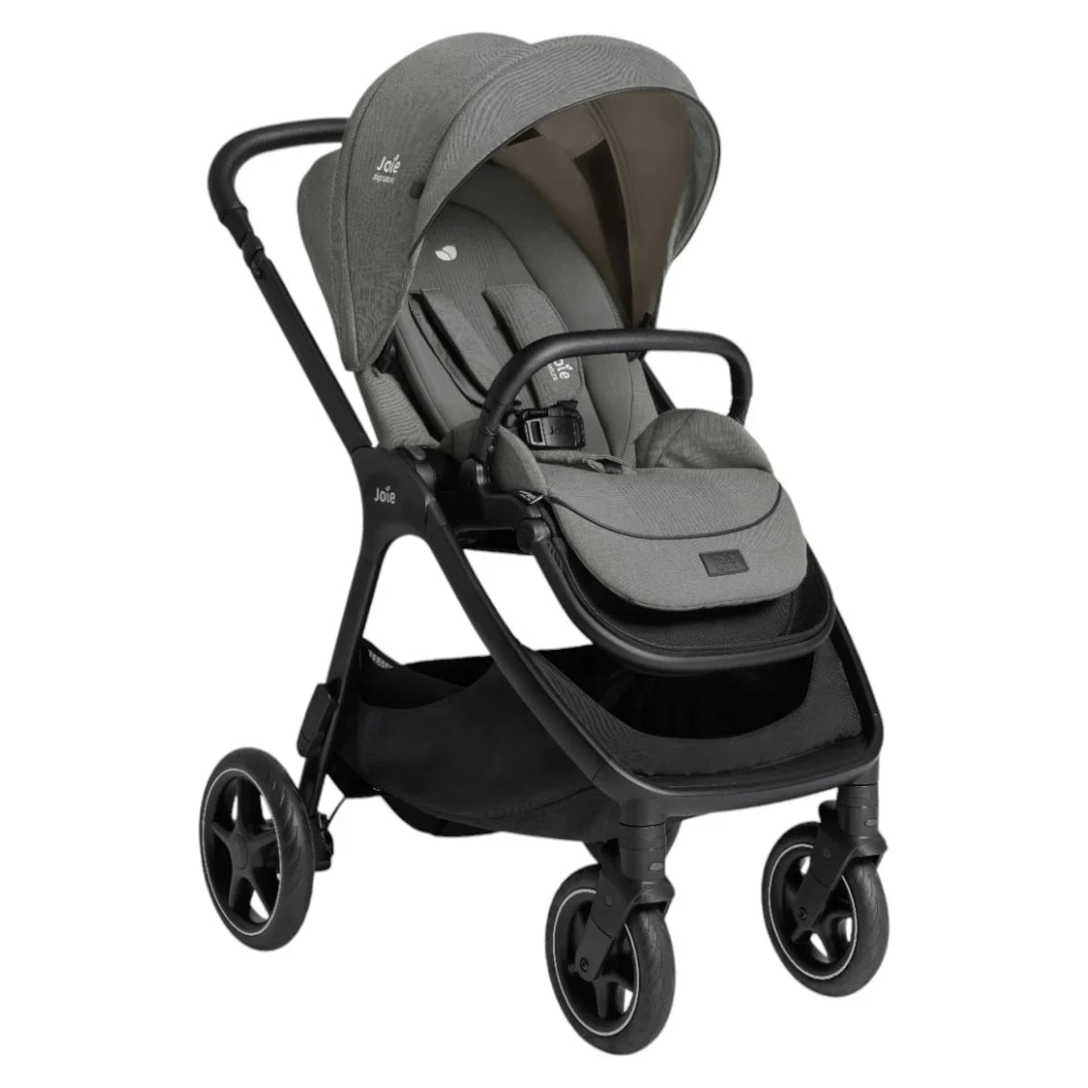 Joie® - Otroški voziček Finiti™ + i-Level™ Pro + IsoFix baza Encore - Signature Evergreen (4v1)