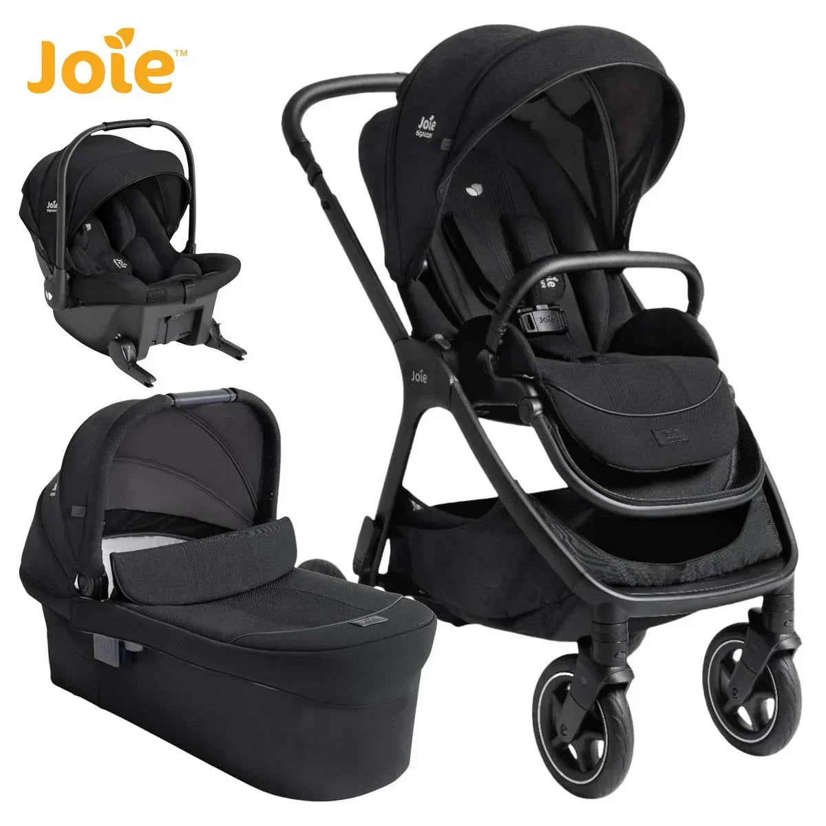 Joie - Otroški voziček Finiti™ + Sprint - Signature Eclipse (3v1)