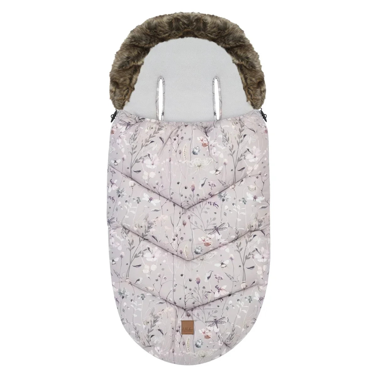 KikkaBoo - Zimska vreča Luxury - Dreamy Fields Grey - KB31108040155 Luxbaby