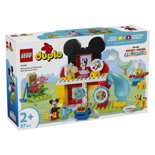 Lego Duplo Disney - Klubska hiša Mikija Miška z Mini in Plutonom - Luxbaby