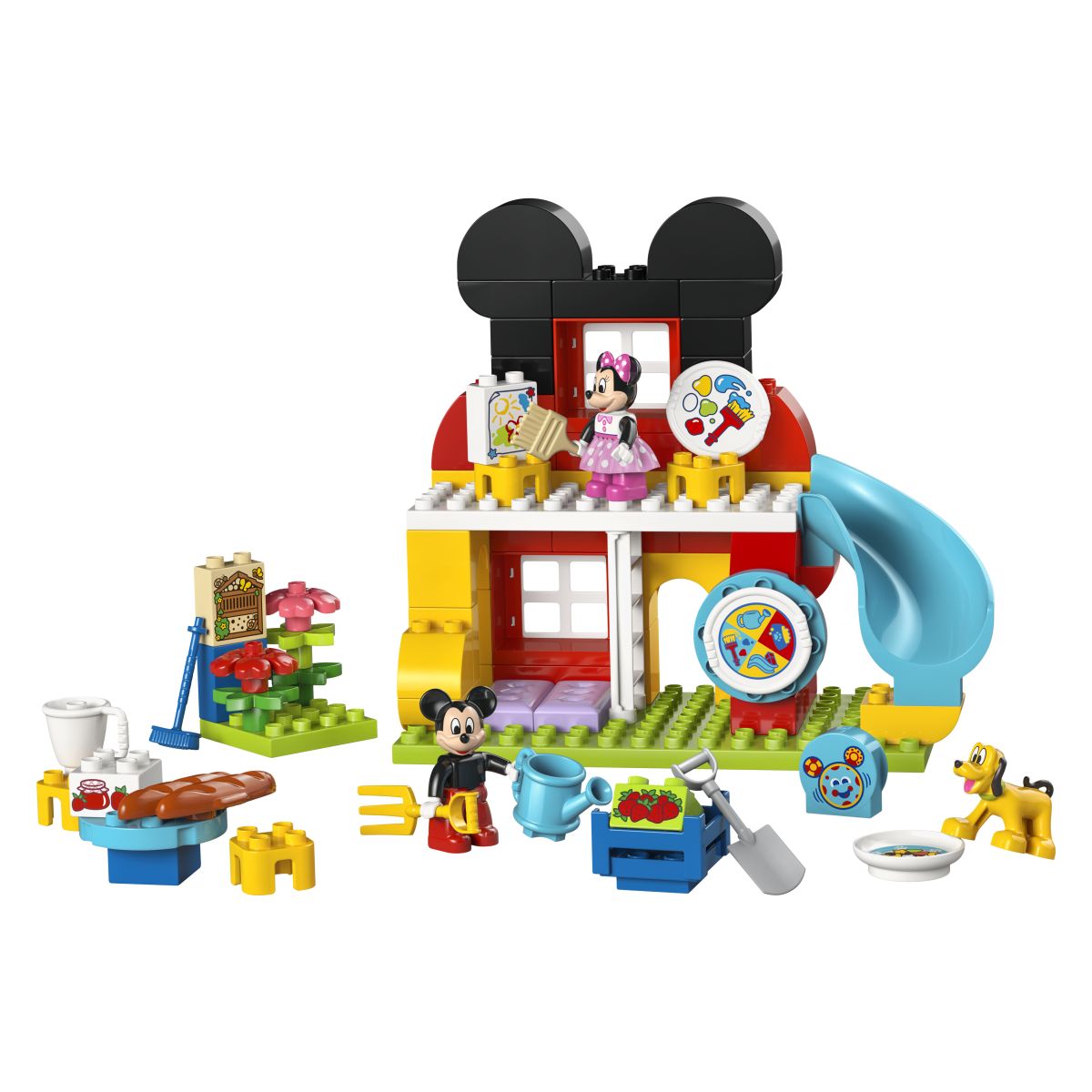 Lego Duplo Disney - Klubska hiša Mikija Miška z Mini in Plutonom