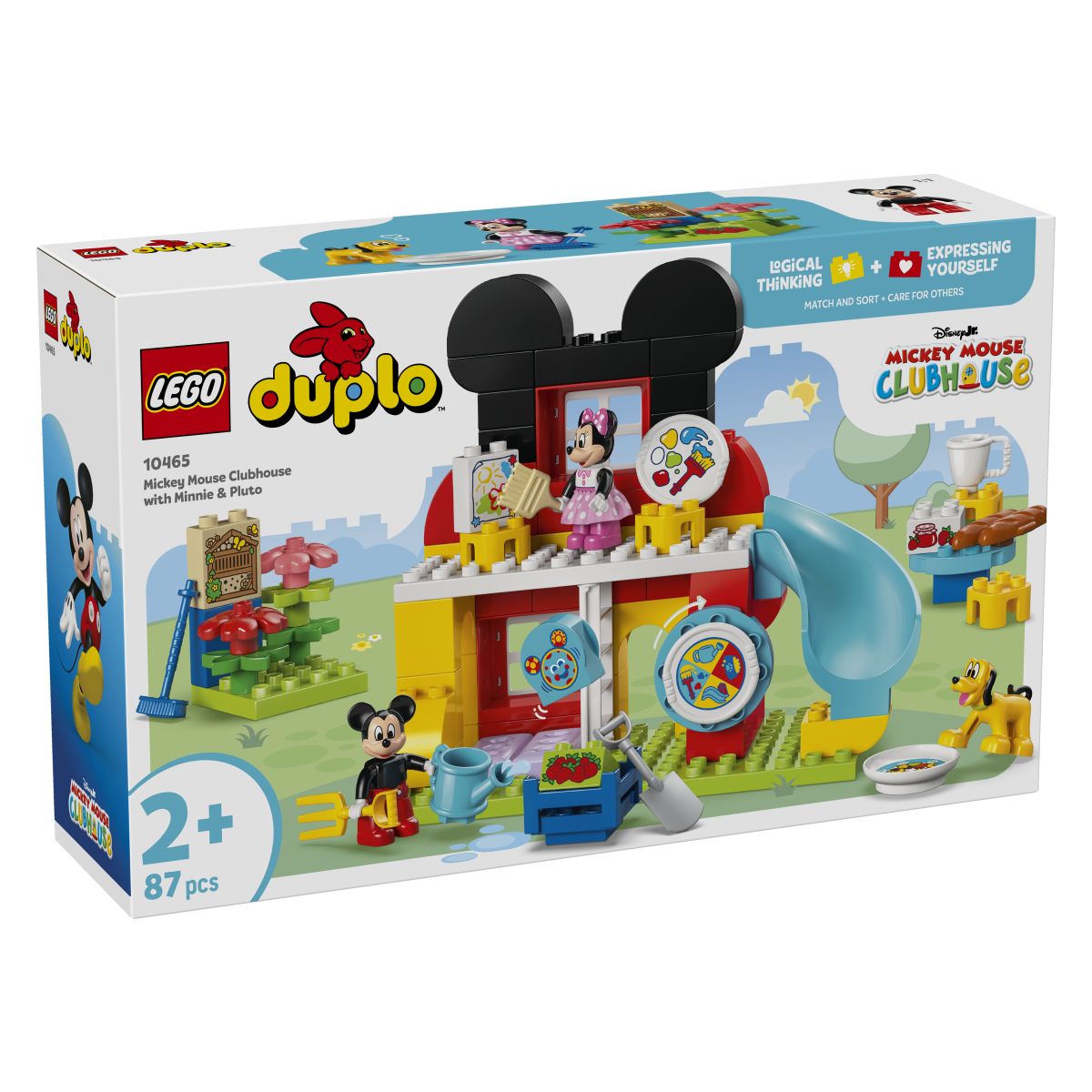 Lego Duplo Disney - Klubska hiša Mikija Miška z Mini in Plutonom