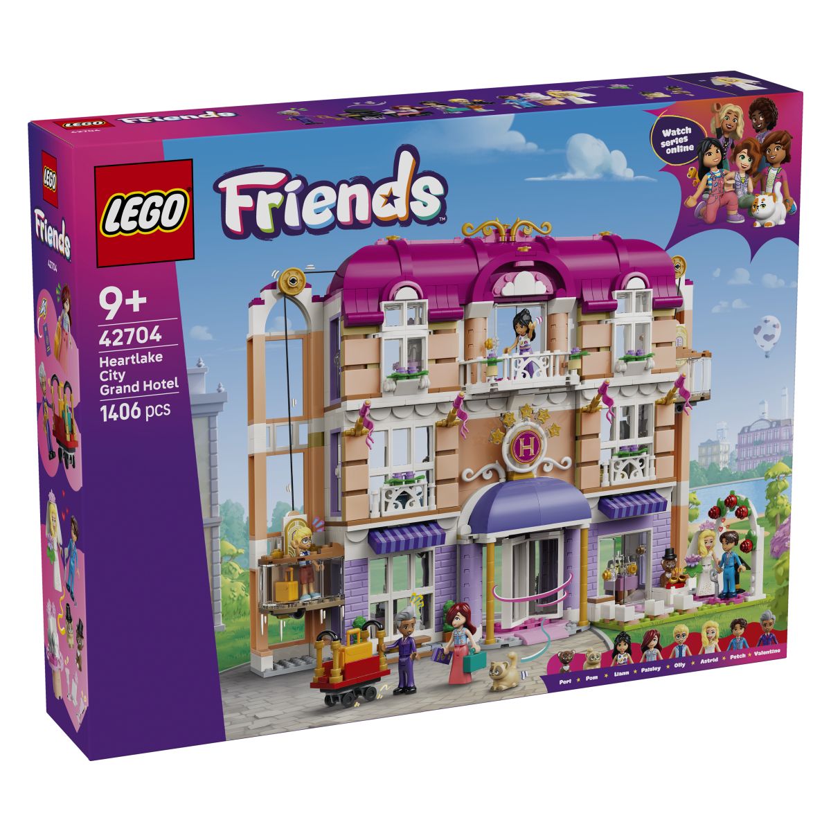 Lego Friends - Grand hotel v Heartlake Cityju