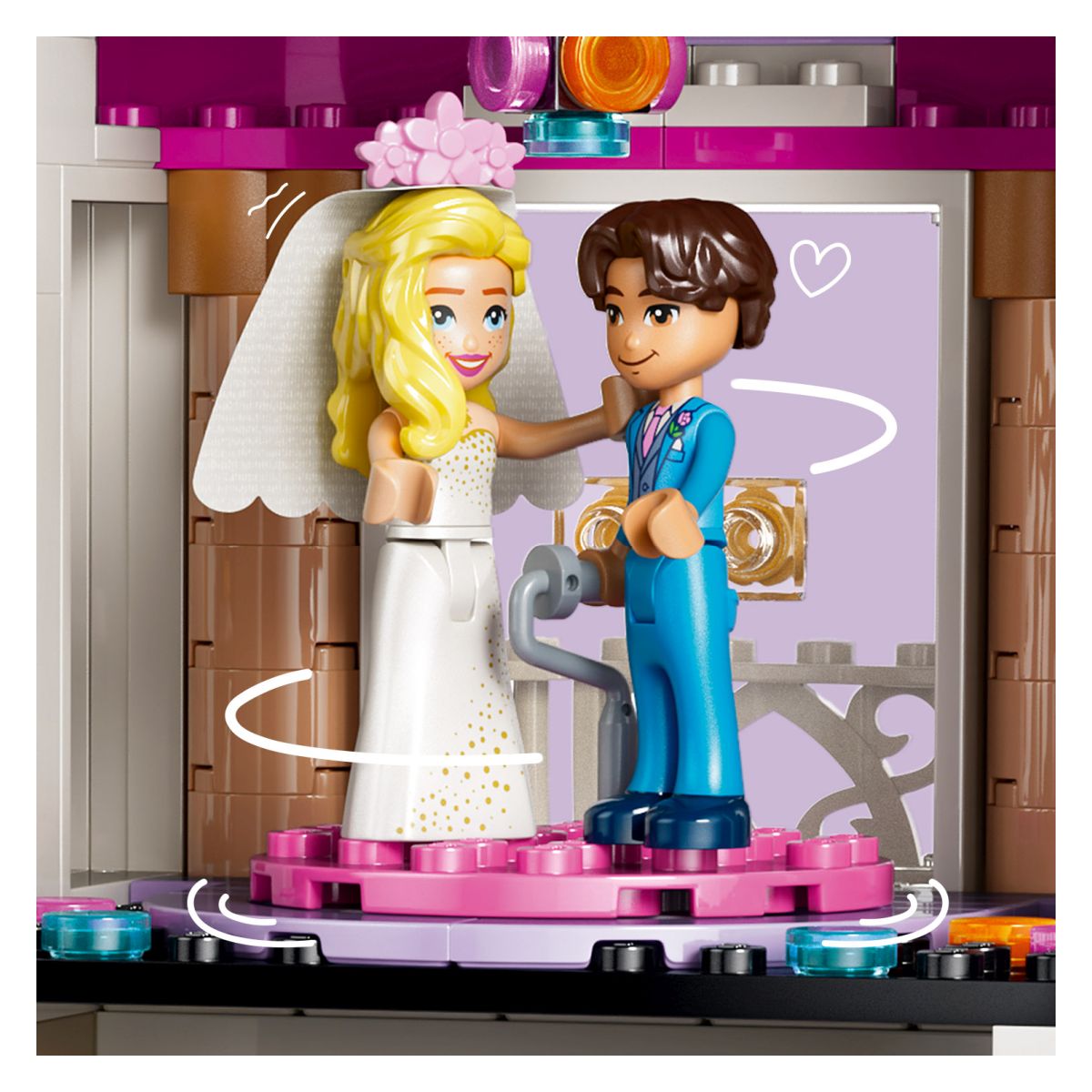 Lego Friends - Grand hotel v Heartlake Cityju