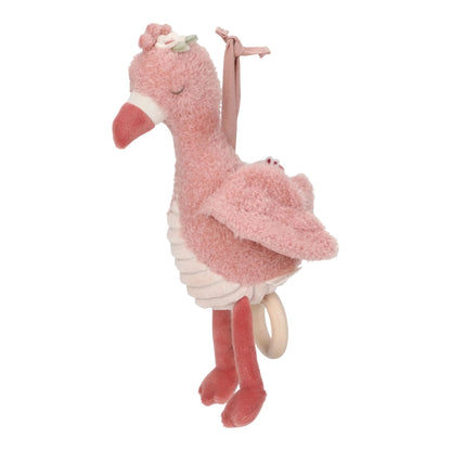 Little Dutch - Glasbena igračka flamingo - Safari Friends