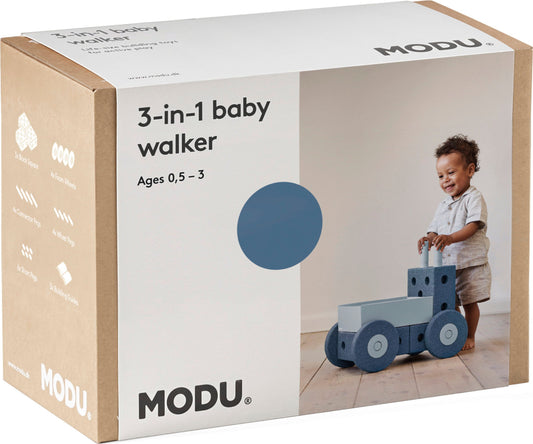 Modu - Baby sprehajalec - Deep Blue/Sky Blue