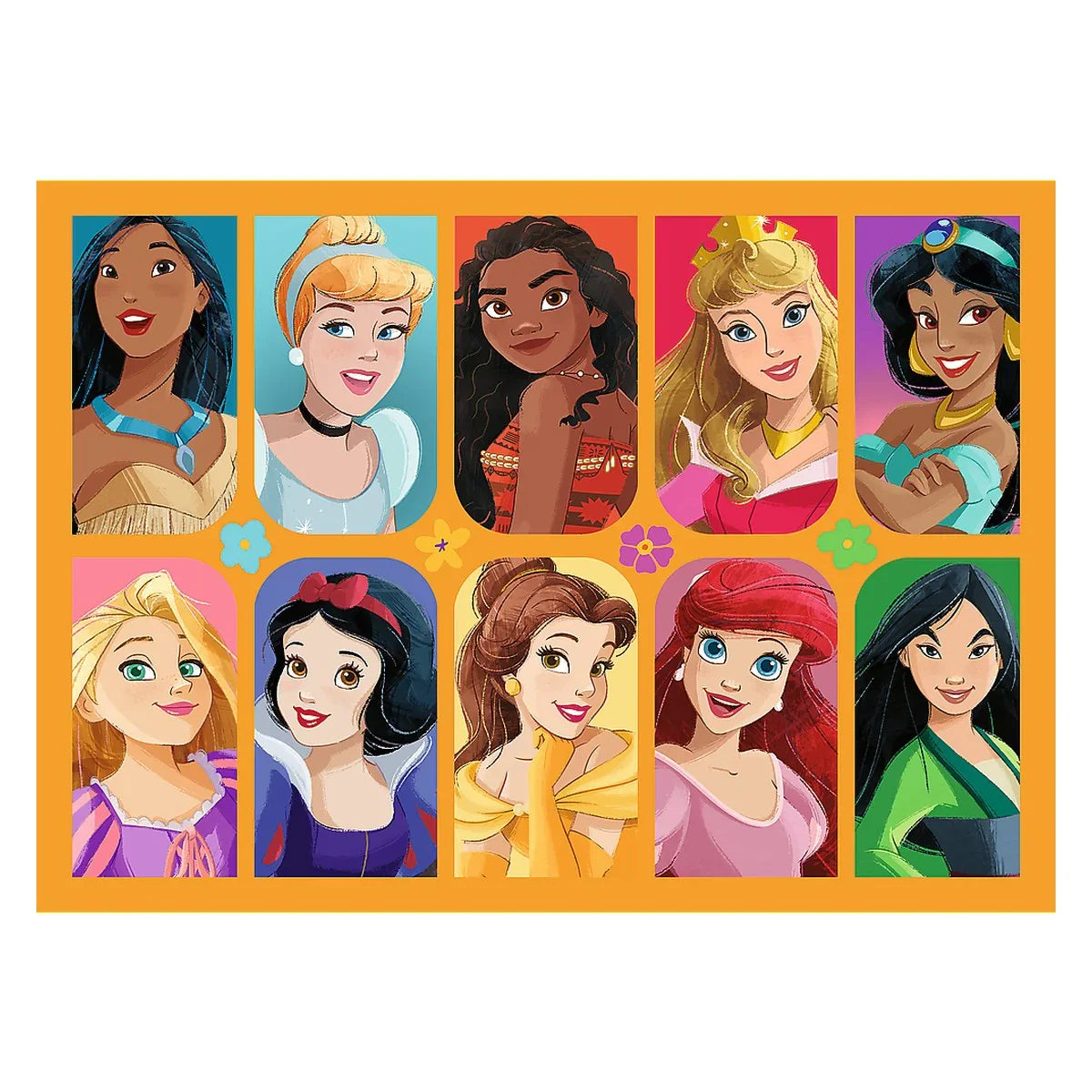 Trefl - Sestavljanka 4v1 - Disney Princese
