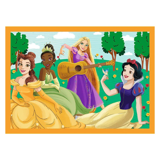 Trefl - Sestavljanka 4v1 - Disney Princese