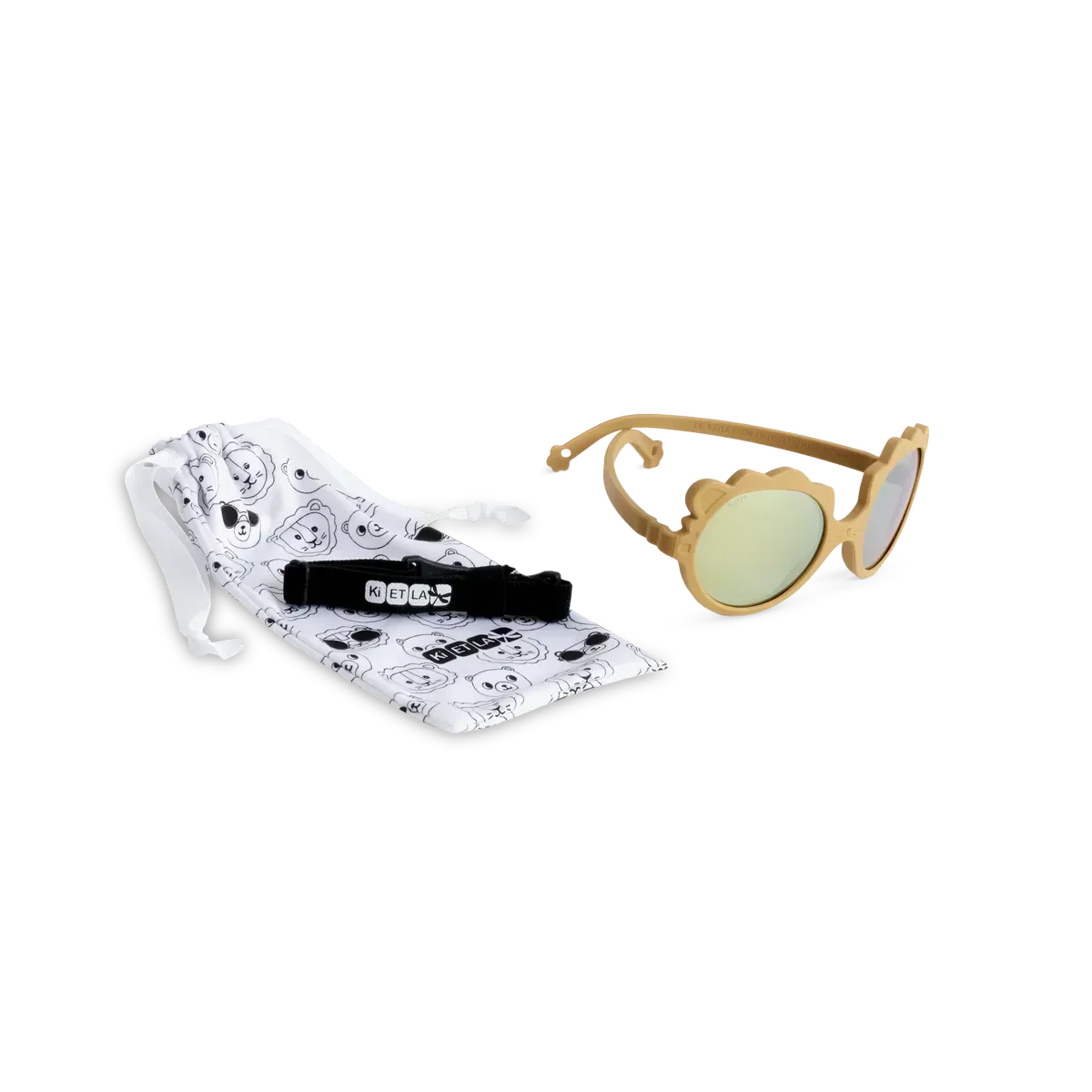 Ki et La - Otroska sončna očala Lion - Honey - L1SUNHONEY Luxbaby