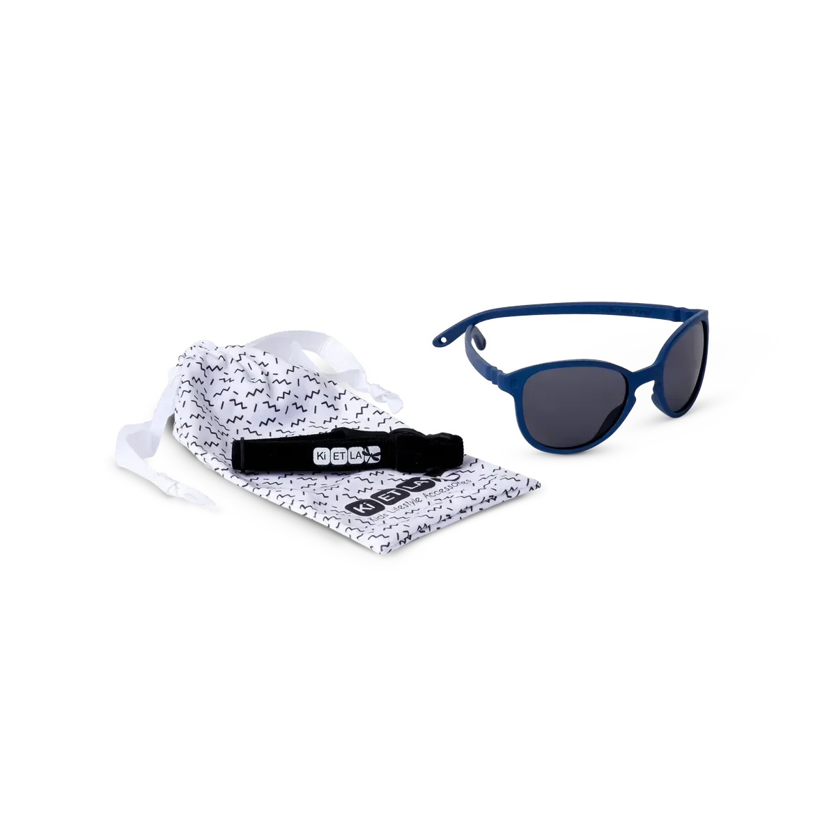 Ki et La - Otroška sončna očala Wazz - Blue denim - WA2SUNDENIM Luxbaby