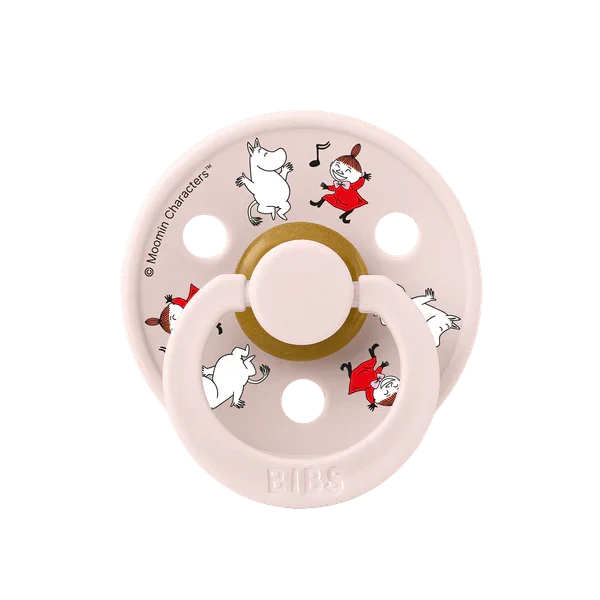 BIBS x Moomin - Okrogla duda Colour, lateks - Dancing - 11032101 Luxbaby