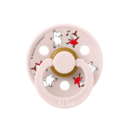 BIBS x Moomin - Okrogla duda Colour, lateks - Dancing - 11032101 Luxbaby