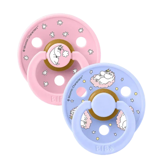 BIBS x Moomin - Okrogla duda Colour, lateks - Dreaming