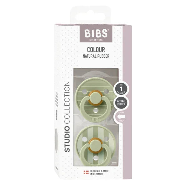 BIBS Studio - Okrogla duda Colour, lateks - Pin Sage
