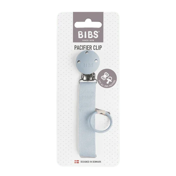BIBS - Ribbon priponka za dudo - Dusty Blue - 9409314 Luxbaby